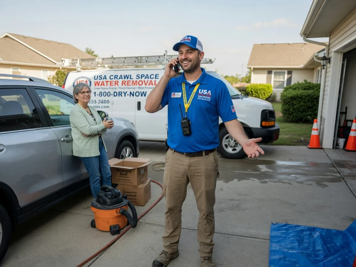 Crawl Space Water Removal Bear, DE FAQs